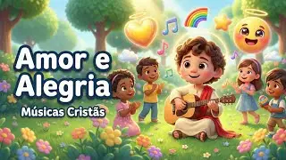 Canções com Jesus 🎸 Música Gospel Infantil para Cantar e Brincar | BIBLIATOON