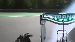 F1 2015 -  Nico Rosberg Crash 306 km/h (HD)