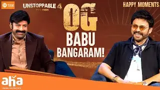 Victory Venkatesh: Tollywood&rsquo;s OG Babu Bangaram! Unstoppable with NBK | ahavideoIN