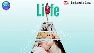 Poster Design with Perspective Images | Canva Tutorial