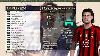 CLASSIC PES 2020 AC MILAN 2004/05