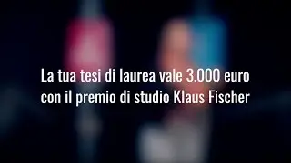 Premio di studio Klaus Fischer 2016: 