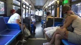NYCTA Bus: On Board Orion VII NG HEV #3956 on the M5