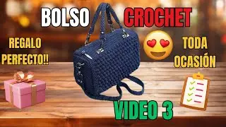 🌈❤️¿CómoTejer una Bolsa a Crochet TAN HERMOSA que Todos Quieran Saber Dónde la Conseguiste? VIDEO 3