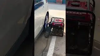 Charging Chevy Volt EV with range extender using a Predator 3500 watt generator