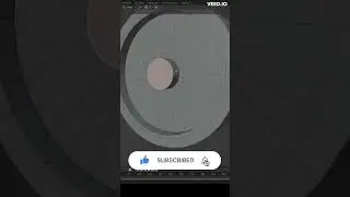 Car Wheel Made In Blender