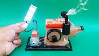 How To Make A Diesel Engine Generator Model Science Project| Mini Diesel Generator | Motor Generator