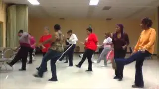 Hip Swinging Blues Line Dance