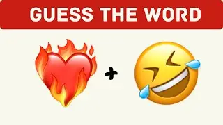 Guess the Word from Emojis! 🤔 Fun & Easy Emoji Quiz Challenge