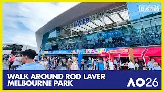 Australian Open  2026 Walk around Melbourne Park / Rod Laver Arena