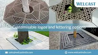 Customisable High-Performance Tree Grates | Welcast India
