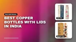 Best Copper Bottles With Lids in India | Copper bottles