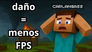 minecraft PERO si RECIBO DA&Ntilde;O bajan los FPS