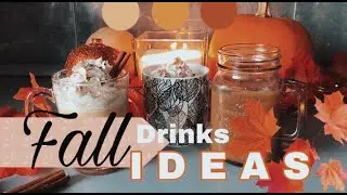 Fall drinks ideas 🧡