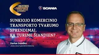 Sunkiojo komercinio transporto tvarumo sprendimai. Ką turime &scaron;iandien?