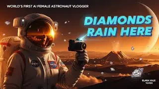 I Found Where DIAMONDS RAIN in Space 💎🌧️ | First AI Astronaut Vlog | (NASA Data)