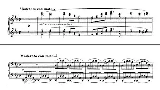rubinstein's sonata for piano four hands but i think the requester wants to kill me