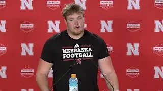 Nebraska Football: Offensive lineman Gunnar Gottula press conference