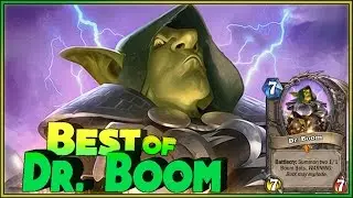 Hearthstone Best of Dr Boom - Funny and lucky Rng Moments