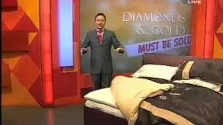 Andy Hodgson's jokey patter on Bid TV