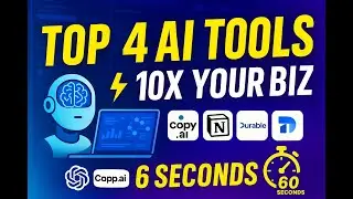 Top 4 AI Tools to Automate Your Online Business in 2025 | Save Time & Make More Money!
