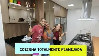 Prieto Móveis - Cozinha totalmente planejada na marcenaria 100% MDF