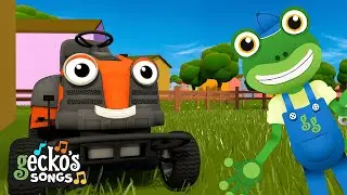 If You're Happy and You Know It Song! 👏 | Gecko's Songs | Cartoons For Kids | Toddler Fun Learning