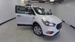 2018 Ford Escape S White #810443
