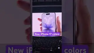 Apple announces the iPhone 17 with 5 new colors.