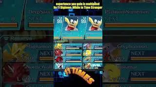 How EXP Works in Digimon Story Time Stranger