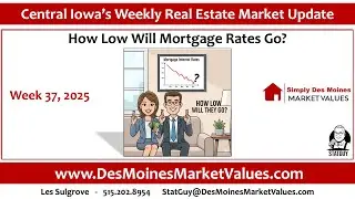 Are Des Moines mortgage rates dropping low enough to reignite the housing market?
