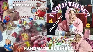 Do Clay Charms Actually Sell? | My First Stall Experience and Here's what actually happened...💰🥺🎯✨️ 