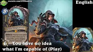 Hearthstone: Tess Greymane card sounds in 14 languages -Witchwood Legendary