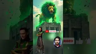 Superheroes but Giant Lion 2 🦁😱🔥Marvel & DC-All Characters #shorts#marvel#avengers#superhero
