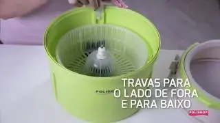 Швабра с отжимом и полосканием Mini Mop TOPOTO MOP A6   YouTube 360p
