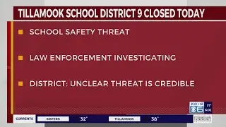 Tillamook schools canceled after social media threat