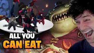 Bot Lane Turned Into an All-You-Can-Eat Buffet | League of Legends