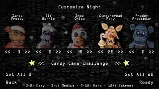 Festive Nights at Freddy's - Challenge 