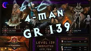 Diablo III Season 16 - 4man Greater Rift 139