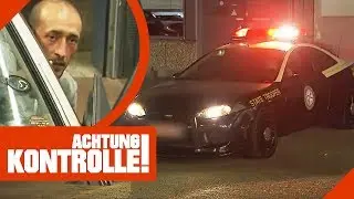 Illegale Leuchten: Aufgemotztes amerikanisches Polizeiauto gefunden | Achtung Kontrolle | Kabel Eins