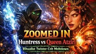Up Close with Queen Atziri | Ritualist Twister Critical Build Showcase | PoE2 beta. 