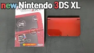 빨간색이 매력적인 휴대용 게임기! 뉴 닌텐도 3DS XL 뉴큰다수 언박싱!