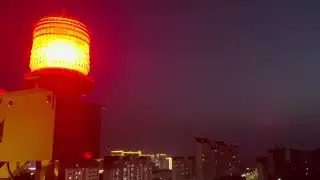 Solar Aviation Obstruction Lights Used on Building #aviation #building