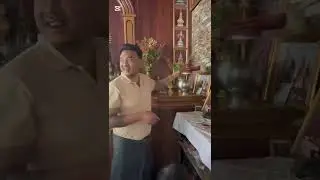 ဧရာဝတီတိုင်း အင်္ဂပူမြို့နယ်ကွင်းကောက်ဒေသ၏နန်ကသူတောင်တော်တွင်သီတင်းသုံးလျှက်ရှိသောဘုန်းဘုန်းဦးဇောတိက