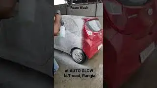 Auto Glow foam wash