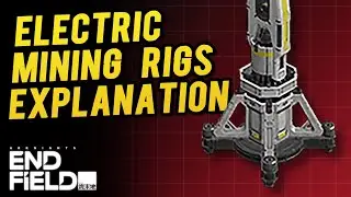 How to Set Up Automatic Mining Ore | Electric Mining Rigs Explanation | Arknights: Endfield