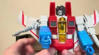 Deformation Space DS-01 Crimson Wings Transformers Masterpiece Starscream Toy Figure Review