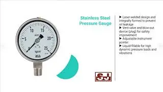 LCD Digital Pressure Gauge | SIN JIA ENTERPRISE CO., LTD. | Taiwantrade