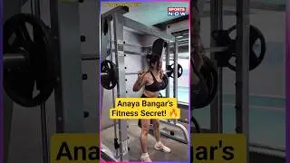 Anaya Bangar&rsquo;s Power-Packed Gym Workout! 💪🔥 #shorts #ytshorts #shortsfeed #viralshorts #cricket
