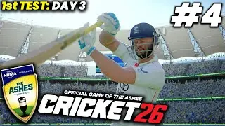 CRICKET 26 ASHES 2025-26 PLAYTHROUGH #4 | 1-й тест: День 4